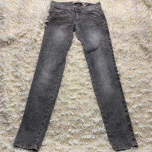 Awesome Zara skinny jeans size 4 smoke gray 🦋